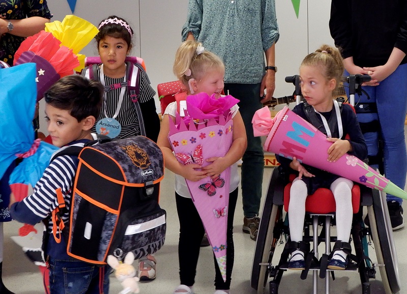 Fröbelschule Fellbach - Einschulung - Stufenprofil der Grundschule