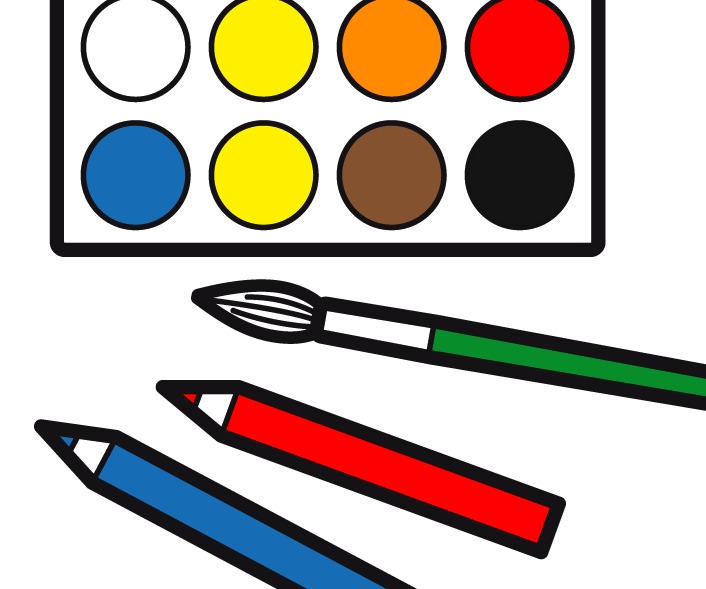 Fröbelschule Fellbach - Virtueller Rundgang - Filmclip Kunstraum